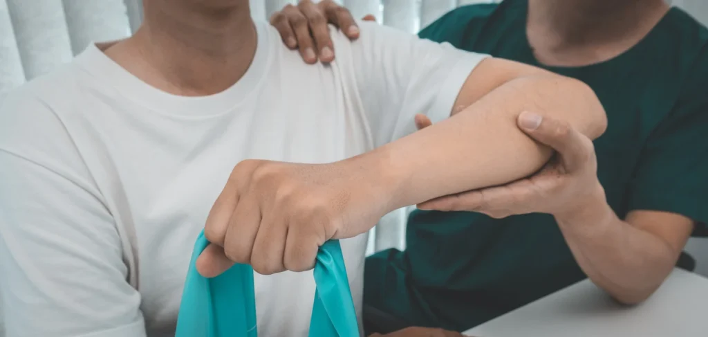 Forside 2 arm stretch